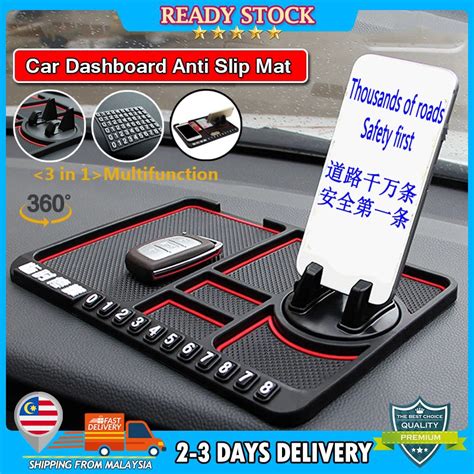 Car Dashboard Anti Slip Mat Sticky Pad GPS Mobile Phone Holder Stand ...