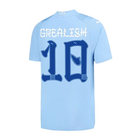 GREALISH #10 Manchester City Home Jersey 2023/24 Men | MyJersey