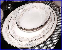 146pc Noritake Ivory China #7531 Gold Ivy China Quintessential Setting ...