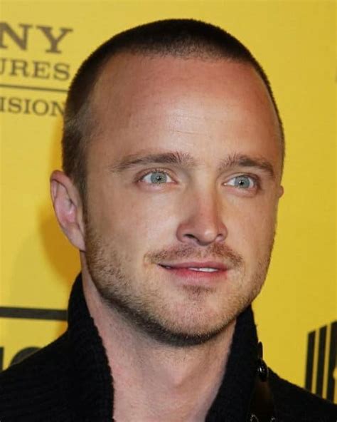 Aaron Paul (Jesse Pinkman) Butch Cut Hairstyle – Cool Men's Hair