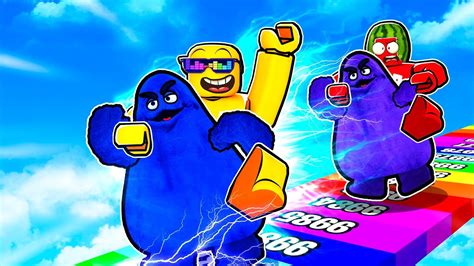 RIDE A GRIMACE RACE SIMULATOR in Roblox - YouTube