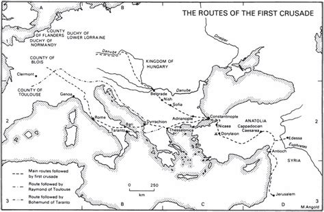 Blank Map Of Europe During The Crusades