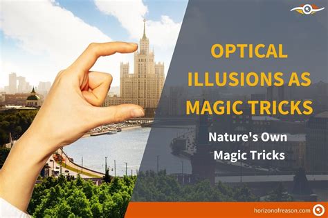 Perform Optical Illusions as Magic Tricks