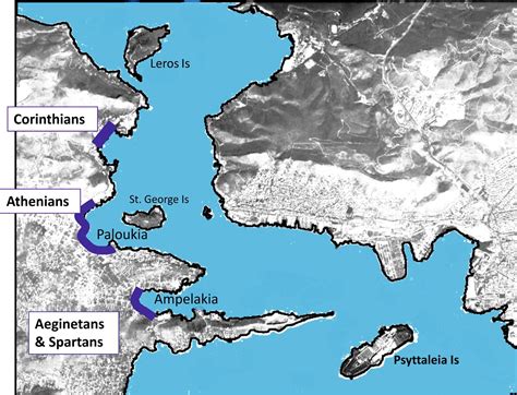 The Battle of Salamis - Maps