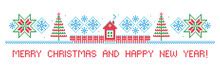 Christmas Cross Stitch Background Free Stock Photo - Public Domain Pictures