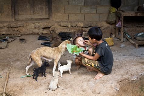 Laos Village Life III by emrerende on DeviantArt