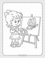 Coloring And Painting Pages sketch template