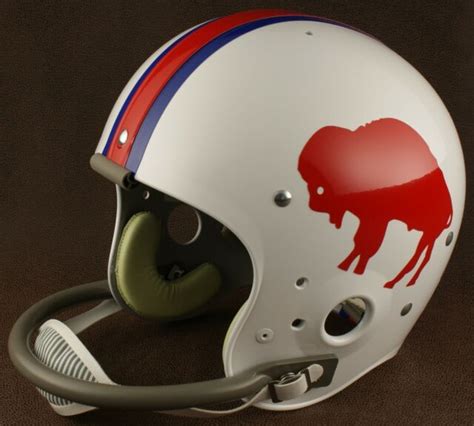 BUFFALO BILLS 1965-1973 NFL Authentic THROWBACK Football Helmet | eBay