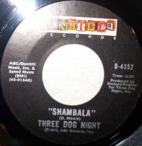 Three Dog Night - Shambala (1973, Terre Haute Pressing, Vinyl) | Discogs