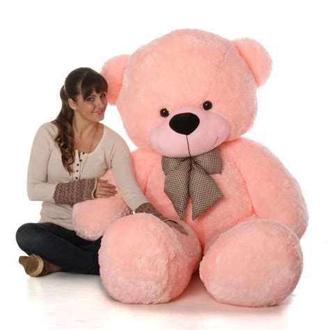 6ft Giant Life Size Pink Teddy Bear Lady Cuddles