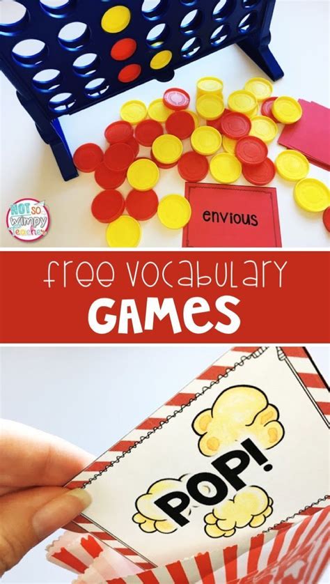 10 Games to Play with any Vocabulary Words | Vocabulary games, Teaching ...