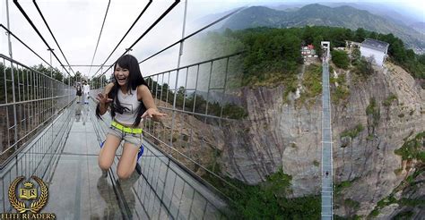 Famed China Glass Bridge Cracks and Breaks, Sending Tourists on a ...