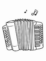 10  Free Accordion Coloring Pages For Fun And Creativity sketch template
