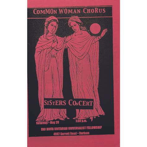 Concert History — Common Woman Chorus