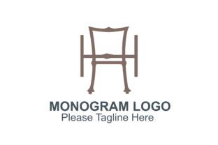 AH Monogram Logo Graphic by Letterdy-Studio · Creative Fabrica