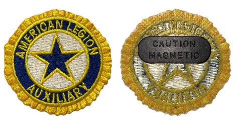 Magnetic Embroidered Auxiliary Emblem Patch - AmericanLegionFlags.com