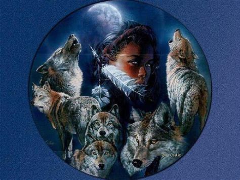 Indians and Wolves Wallpaper - WallpaperSafari