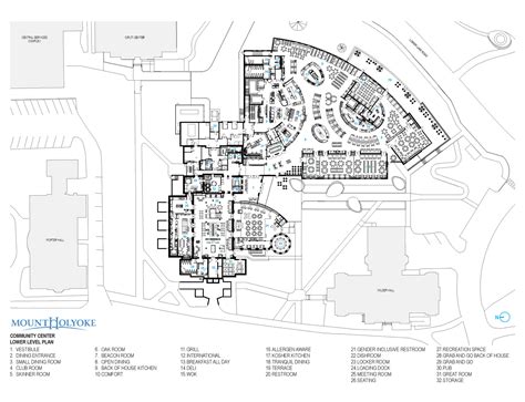 Mount Holyoke College Campus Map - Map Of Massachusetts