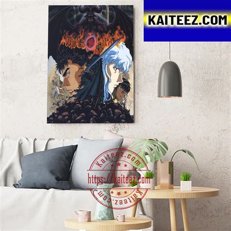 Berserk 1997 Anime Art Decor Poster Canvas - Kaiteez