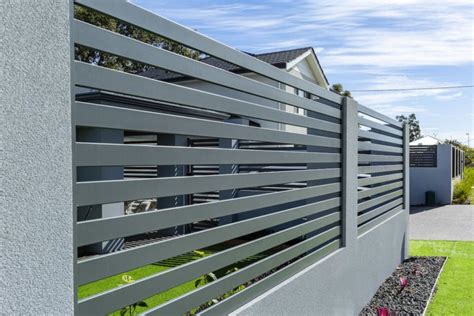 Aluminium Slat Fencing | Aluminium Slat Gates | R&R Fencing Perth