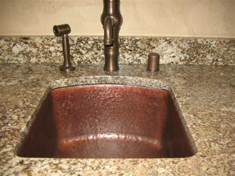 Radius Back Copper Bar Sink