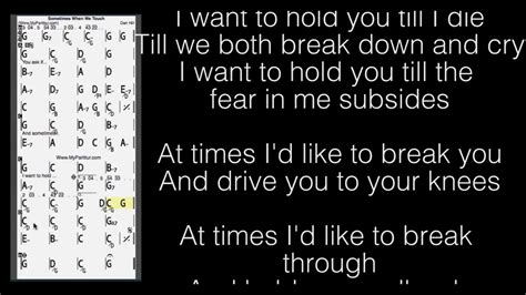 Sometimes When We Touch Chords at MyPartitur Lyrics - YouTube