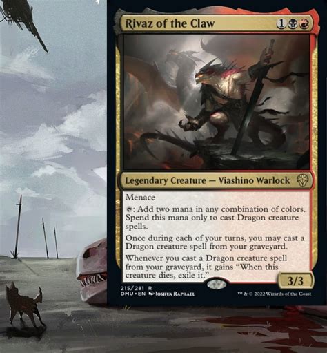 Rivaz of the Claw Red Black Dragons Commander Deck EDH Ready-to-play MTG Magic the Gathering - Etsy