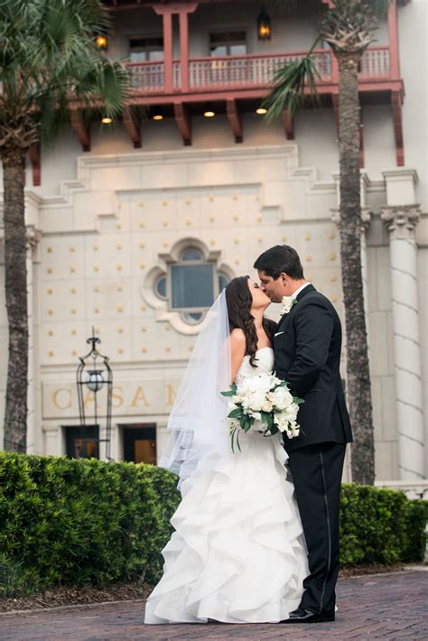 A White and Gold Wedding at Casa Monica Hotel in St. Augustine, Florida