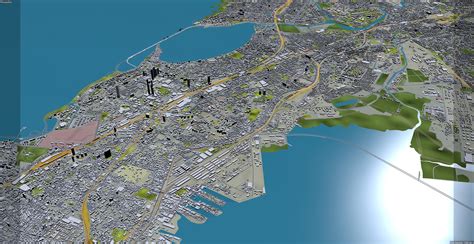 Mumbai City India 3D Model $199 - .stl .3dm .c4d .fbx .obj .dxf .3ds - Free3D