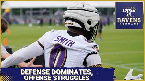 Baltimore Ravens' defense dominates, offense struggles on Day 1 of ...