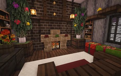 How to make a fireplace in Minecraft