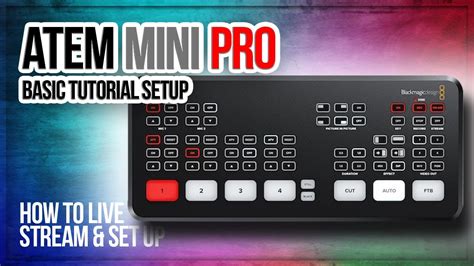 Atem Mini Pro Set Up Diagram