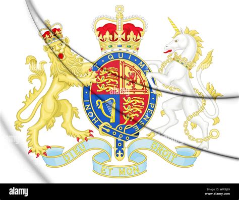 Royal coat of arms of the united kingdom hi-res stock photography and ...