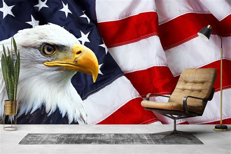 American Eagle Wallpaper Wall Mural