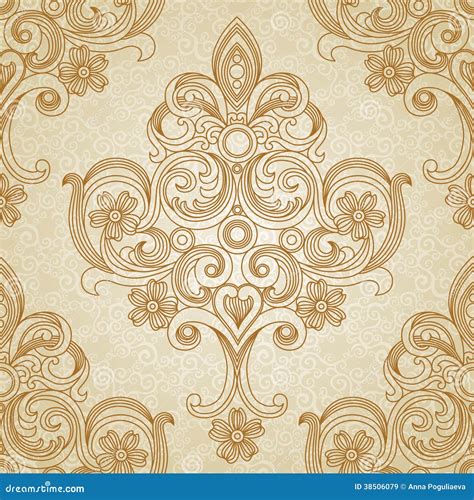 Victorian Wallpaper Seamless