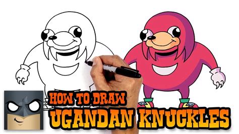 How to Draw Ugandan Knuckles | Art Tutorial - YouTube