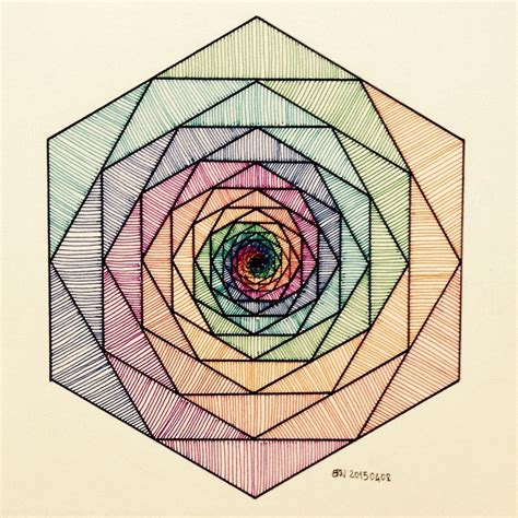 #Fractal #Fibonacci #geometry #symmetry #pattern #math #Escher #Art # ...