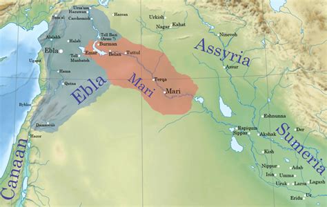 Map of Mesopotamia (around 2500 BC) – Easy Peasy All-in-One Homeschool