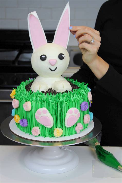 Easter Bunny Cake: Detailed Recipe & Tutorial - Chelsweets