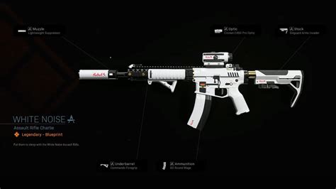 White Noise | COD Warzone and Modern Warfare Weapon Blueprint | Call of ...