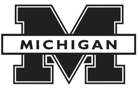 university of michigan logo download dxf file - Free Vector