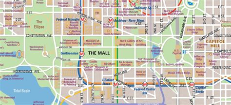 Printable Map Of National Mall