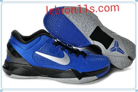 Lebron11s.com Wholesale Kob 7 VII,Nike Kobes,Kobe Shoes 2012 Elite Royal Blue Metallic Silver ...