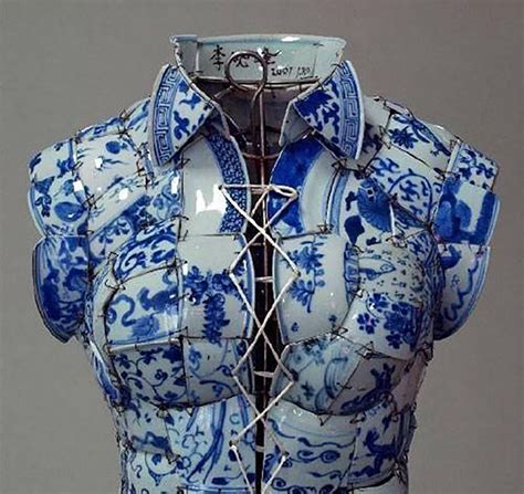 Original plate armor from China... | Porcelain dress, Blue and white, Art