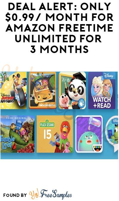 FREE 3 Month Trial For Amazon Kids+ (Formerly FreeTime) Unlimited | Child plan, Educational apps ...