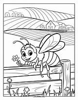 70  Honey Bee Coloring Pages For Kids & Adults Free Printable PDFs sketch template