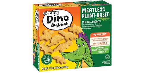 Plant-Based Dino Nuggets on the Market