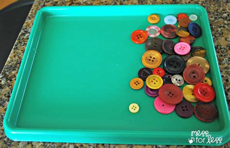 Button Stacking Game - Mess for Less