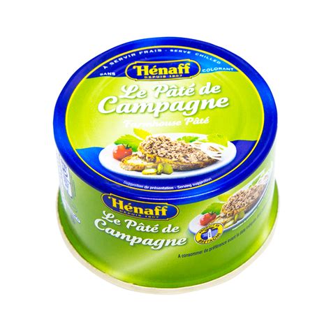 HENAFF Pate De Campagne/ Farmhouse Pate 130g