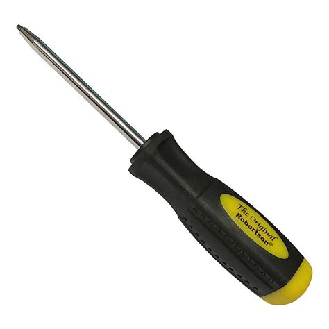 Original Robertson Square Drive Screwdriver 7.1/2 Inch Yellow #3-4 - Ray Grahams DIY Store